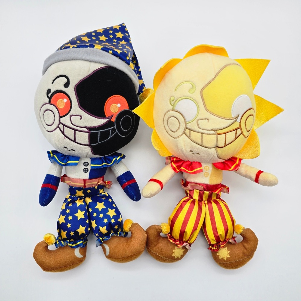 Funko Five Nights at Freddys Security Breach Sun and Moon Plush Set 9 inch FNAF